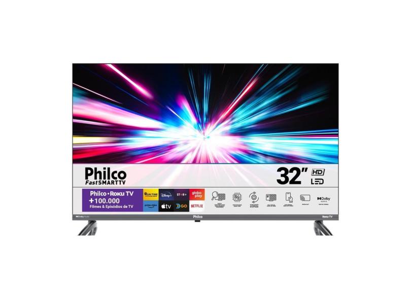 Smart TV LED 32" Philco PTV32E3ERSGB