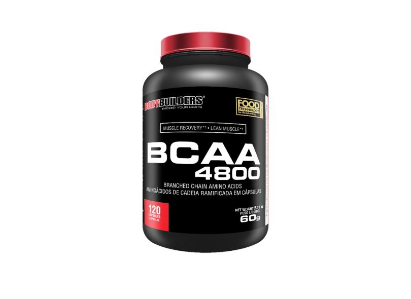BCAA 4800 120 Cápsulas Bodybuilders com o Melhor Preço é no Zoom