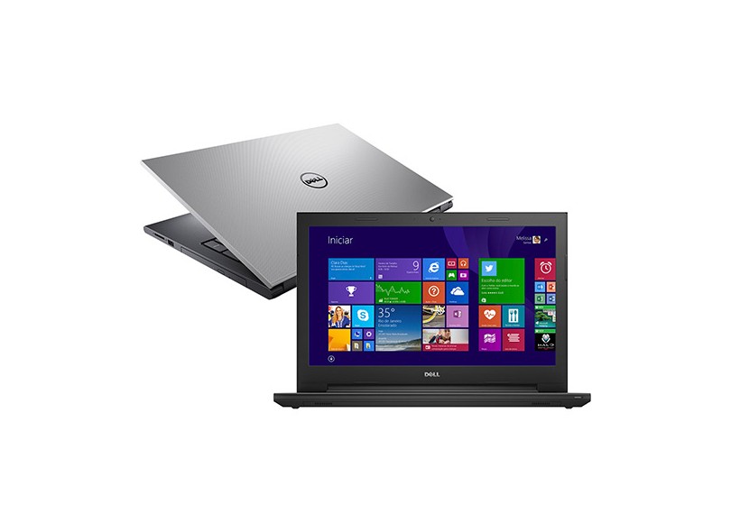 Notebook Dell Inspiron 3000 Intel Core i5 5200U 4 GB de RAM HD 1 TB LED 15.6 " Windows 8.1 i15 3543-A30