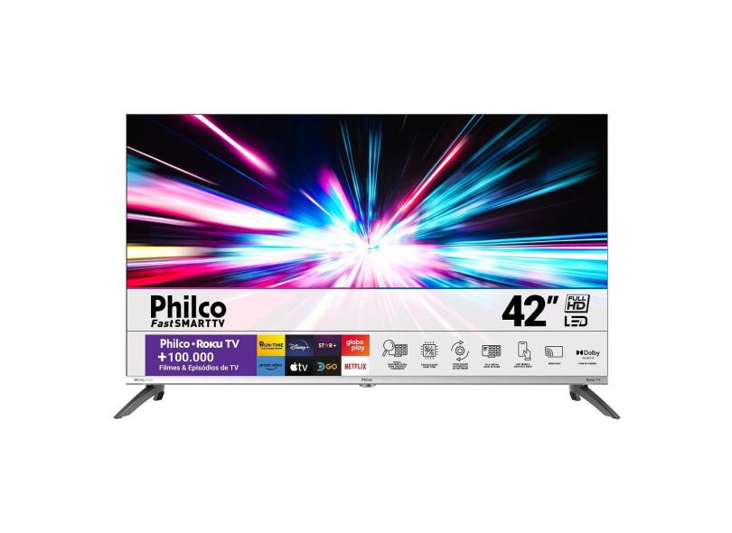 Smart TV LED 42" Philco PTV42M9GR2CMB