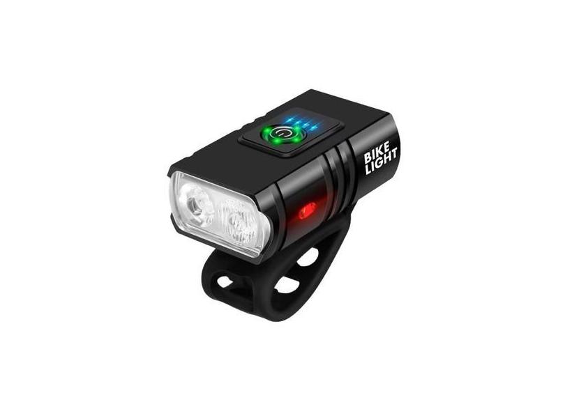Farol Para Bicicleta 2 Focos Led T6 - Bellator
