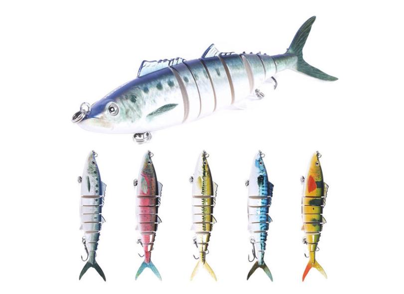 Isca Pesca Atibin Multiarticulada - Natação Realista | Água Doce E Salgada