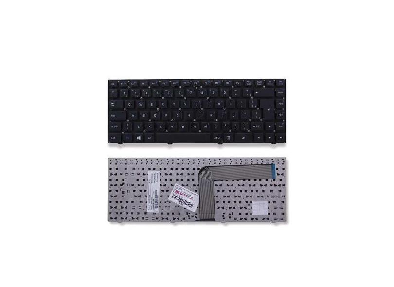 Teclado para Notebook bringIT compatível com Positivo S1991 S1990 Mp-0