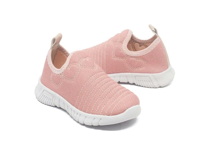 Tenis Calce Facil Feminino Menina Casual-Feminino