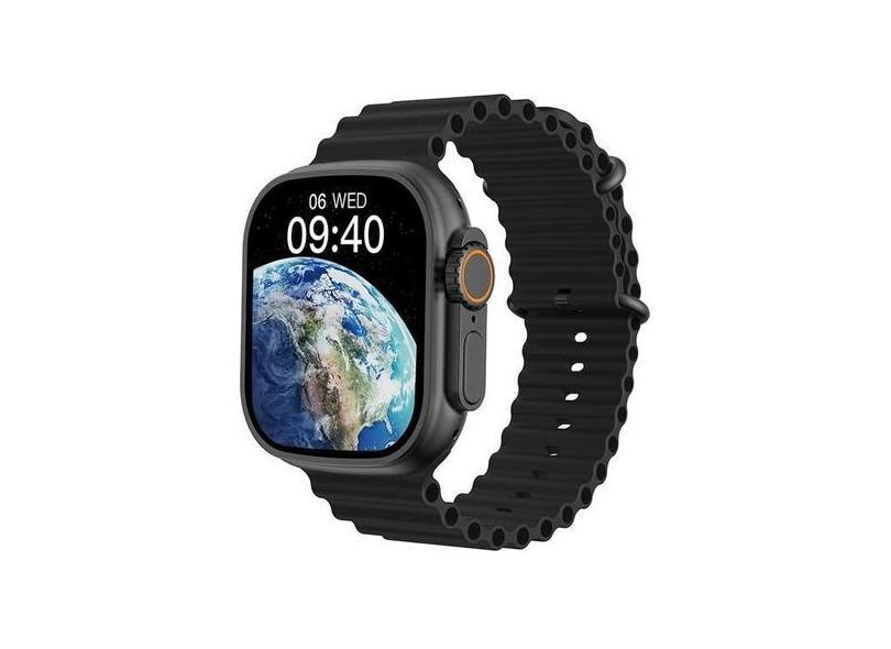Relogio Smartwatch W68 Ultra Max Serie 8 49mm NFC Trava Para Pulseiras