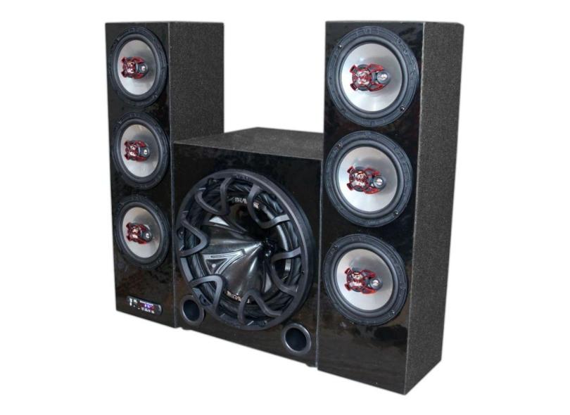 Home Theater Bravox Torre Taramps Bluetooth Usb Sd Fm Aux