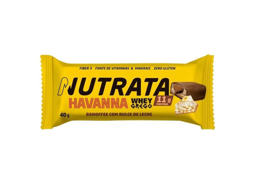 Barra Whey Grego Banoffee Havanna 1Un Barra Proteíca De 40G