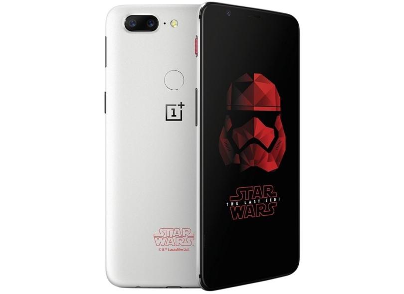 Smartphone OnePlus 5T Star Wars 128GB 16.0 MP 2 Chips Android 7.1 (Nougat) 3G 4G Wi-Fi