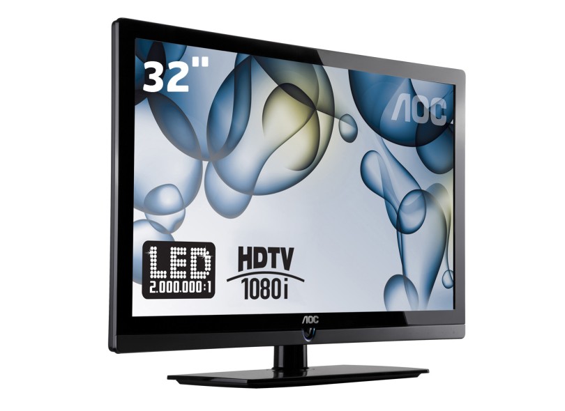 TV AOC 32" LED Full HD Conversor Integrado LE32W157