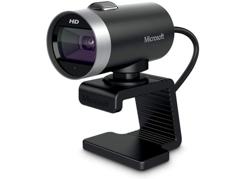 Webcam Microsoft Lifecam Cinema 6ch-00001 - 720p - Usb - Preto