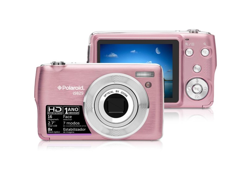 Câmera Digital Polaroid 16 MP IS829