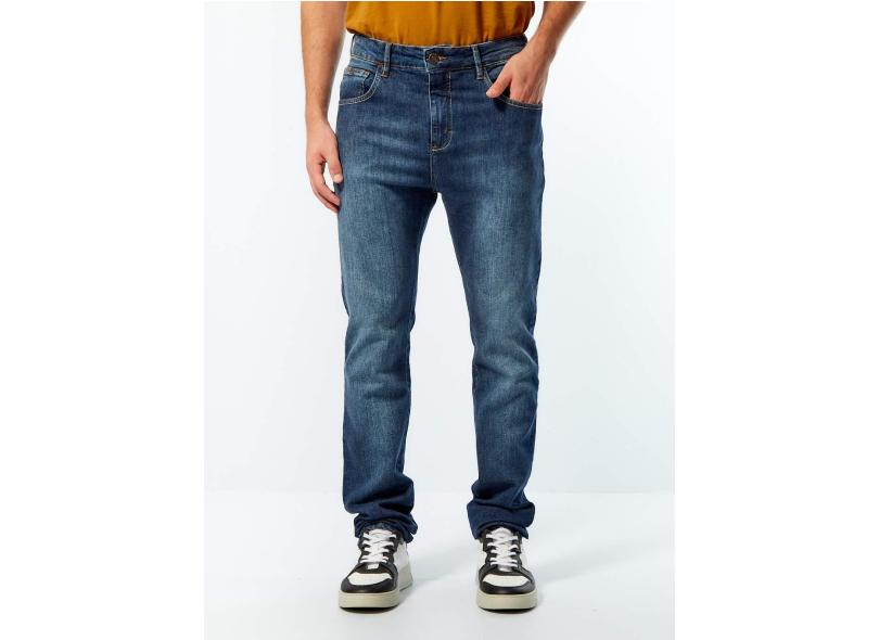 Calça jeans masculina tradicional forum sales