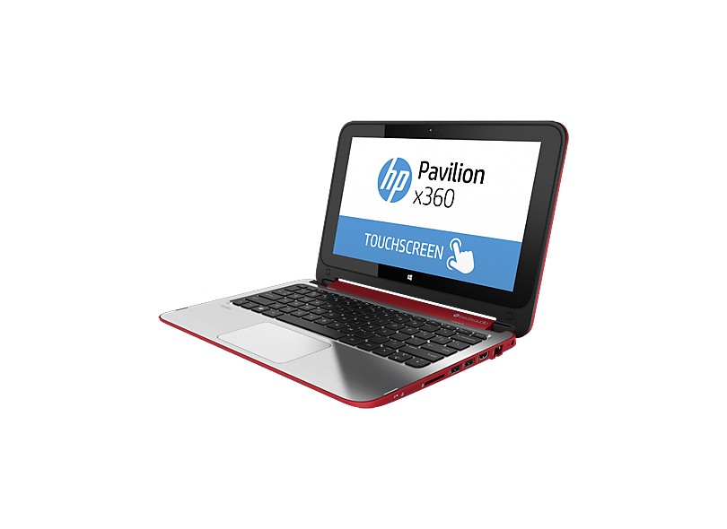 Notebook Conversível HP Pavilion x360 Intel Celeron N2830 4 GB de RAM HD 500 GB LED 11.6 " Touchscreen Windows 8.1 11-n026br