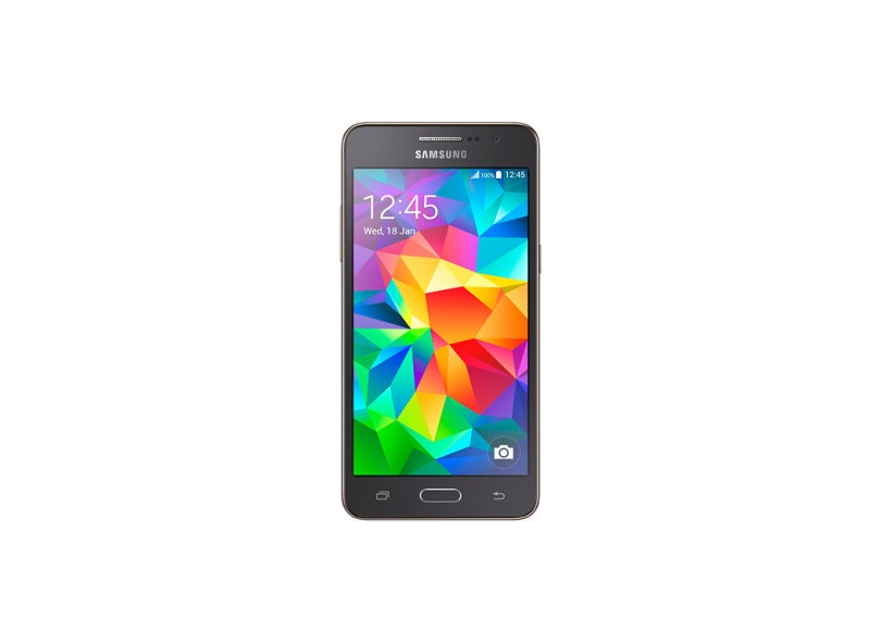 Smartphone Samsung Galaxy Gran Prime Duos SMG531M 2 Chips 8GB Android 5.1 (Lollipop) 3G 4G Wi-Fi