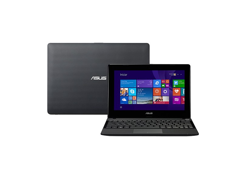 Notebook Asus AMD Dual core A4 1200 2 GB de RAM 10.1 " Touchscreen Windows 8.1 R103BA