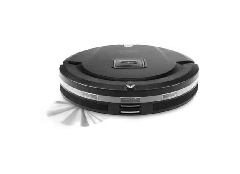Robô Aspirador Premium - Varre E Aspira - Preto - 110V/220V