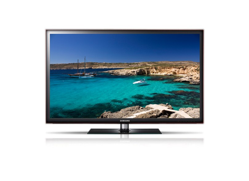 TV LED 46" Smart TV Samsung Série 6 3D Full HD 4 HDMI UN46D6000 com o ...