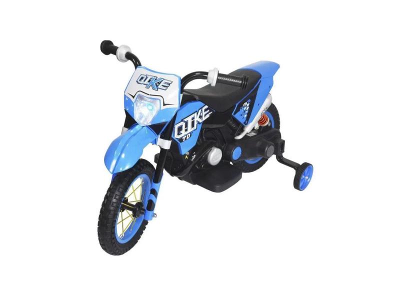 Mini Moto Off Road Importway BW083AZ Elétrica Infantil 6V Com Luzes Bivolt Azul