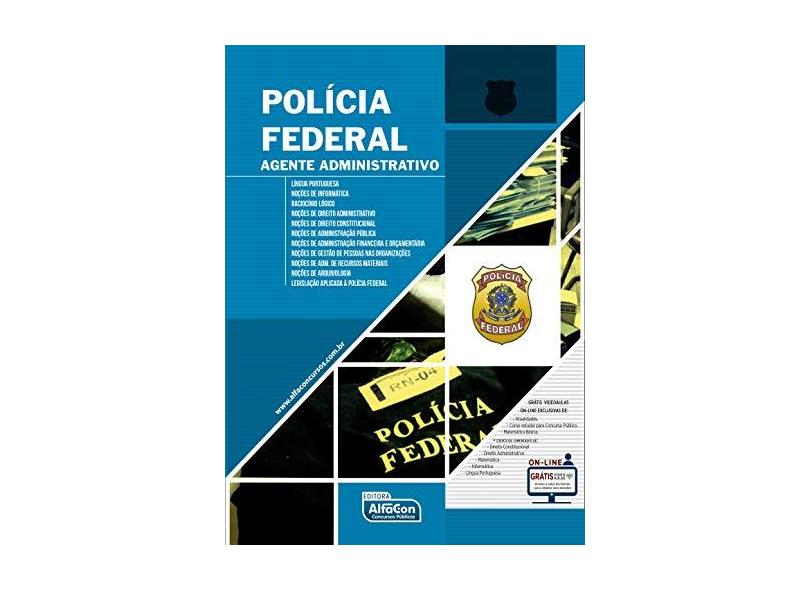 Polícia Federal - Agente Administrativo - Equipe Alfacon - 9788583392446