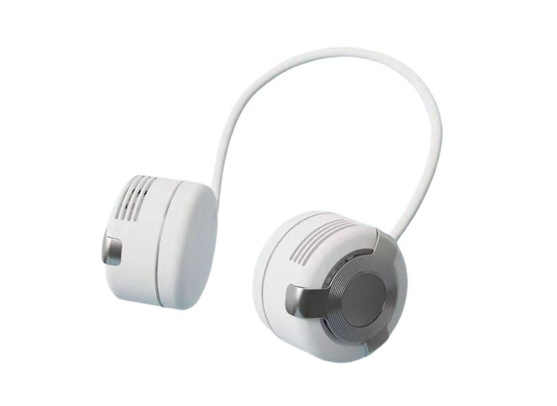 Ventilador de refrigeração de ar Ventilador de colarinho para sessão de fotos Caminhadas domésticas Branco Generic