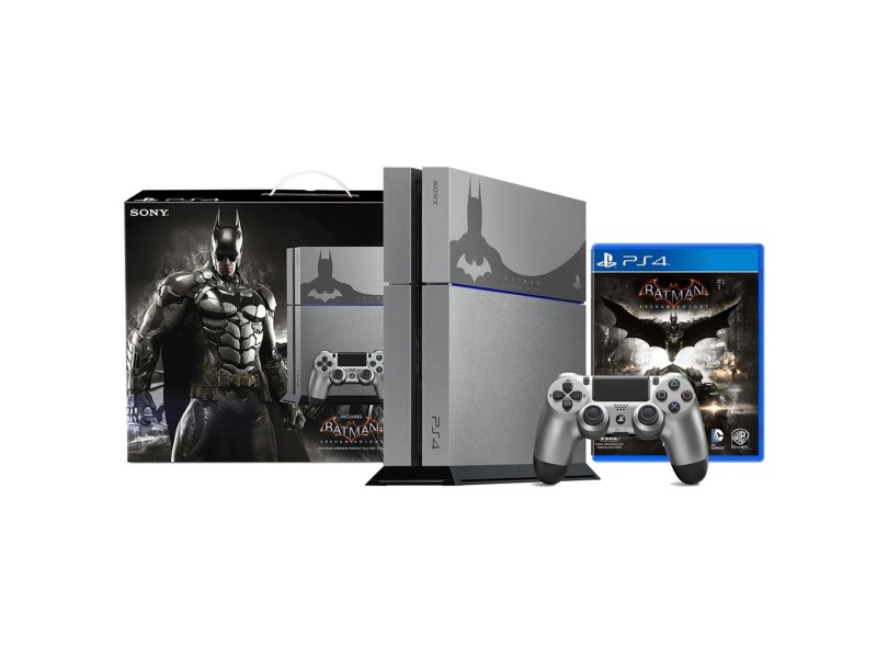 Console Playstation 4 500 GB Sony Edição Limitada Batman Arkham Knight
