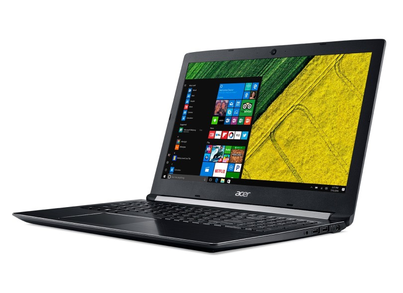 Notebook Acer Aspire 5 Intel Core i5 7200U 7ª Geração 8 GB de RAM 256.0 GB 15.6 " Windows 10 A515-51-56K6