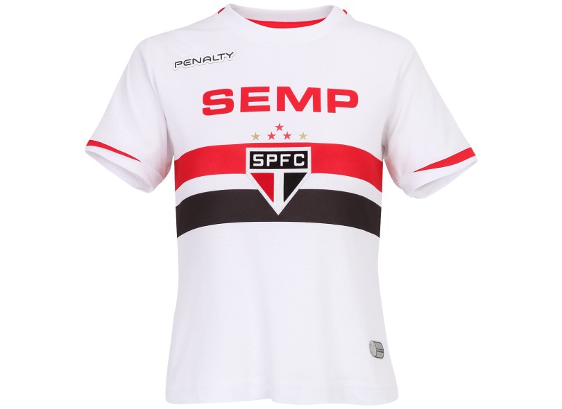 Camisa Jogo São Paulo I 2014 Feminina c/nº Penalty