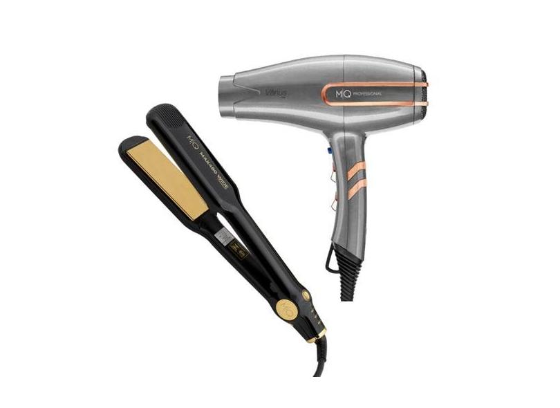 Secador De Cabelo Vênus 2400W + Prancha De Cabelo Profissional Max 480