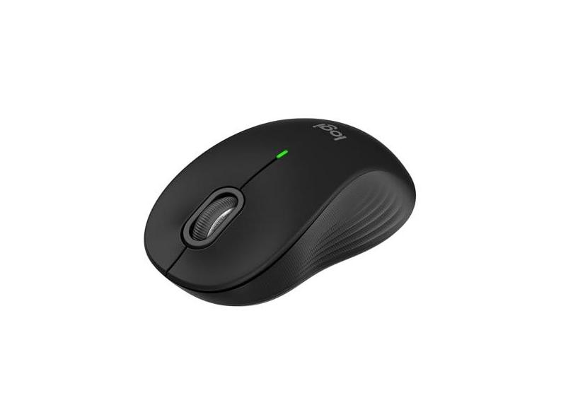 Logitech Mouse sem fio Signature M550 - para mãos de tamanho pequeno a médio, bateria de 2 anos, cliques silenciosos, botões laterais personalizáveis, Bluetooth, compatibilidade com vários