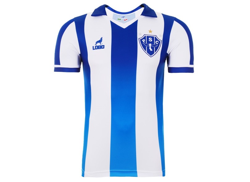 Camisa Jogo Paysandu I 2016 com Número Lobo