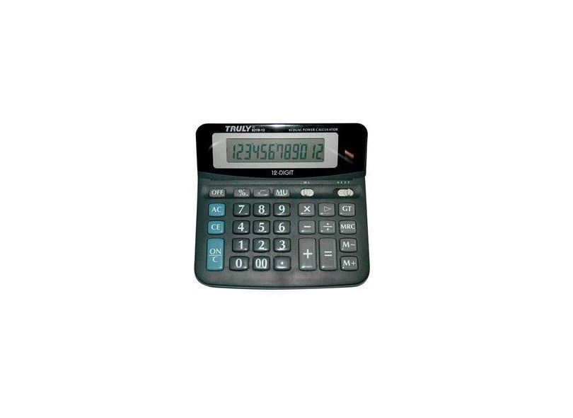 Calculadora De Mesa Truly 821B-12