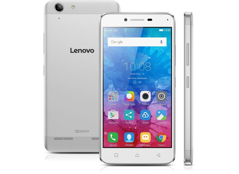 Smartphone Lenovo Vibe K5 A6020l36 2 Chips 16GB Android 5.1 (Lollipop) 3G 4G Wi-Fi