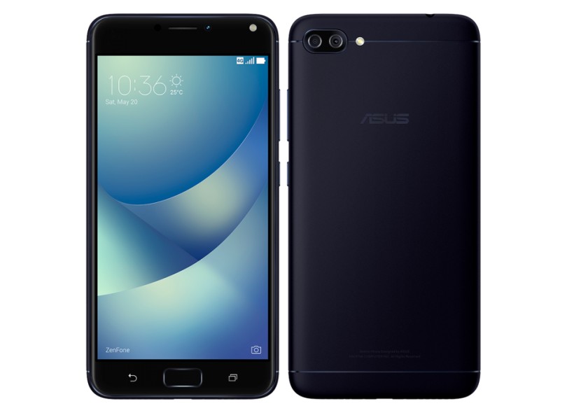 Smartphone Asus Zenfone 4 Max 32GB ZC554KL 2 Chips Android 7.0 (Nougat) 3G 4G Wi-Fi
