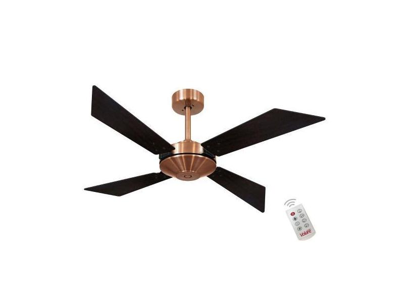 Ventilador Tecno Ii Off Tabaco 220V E Controle Remoto - Volare