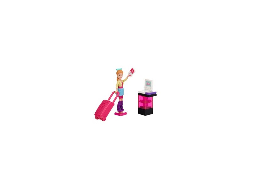 Boneca Barbie Férias 0701 Mega Bloks
