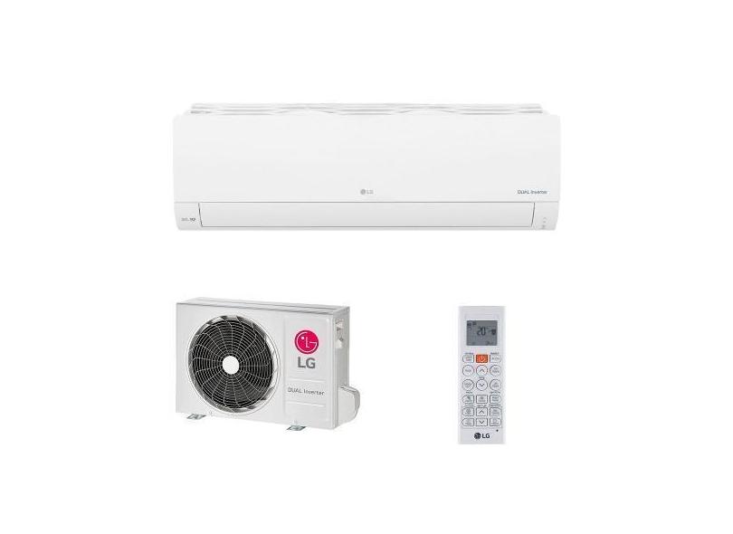 Ar-Condicionado Split Hi Wall LG Dual Inverter Compact 12000 BTUs Controle Remoto Quente/Frio +AI S3-W12JAQAL