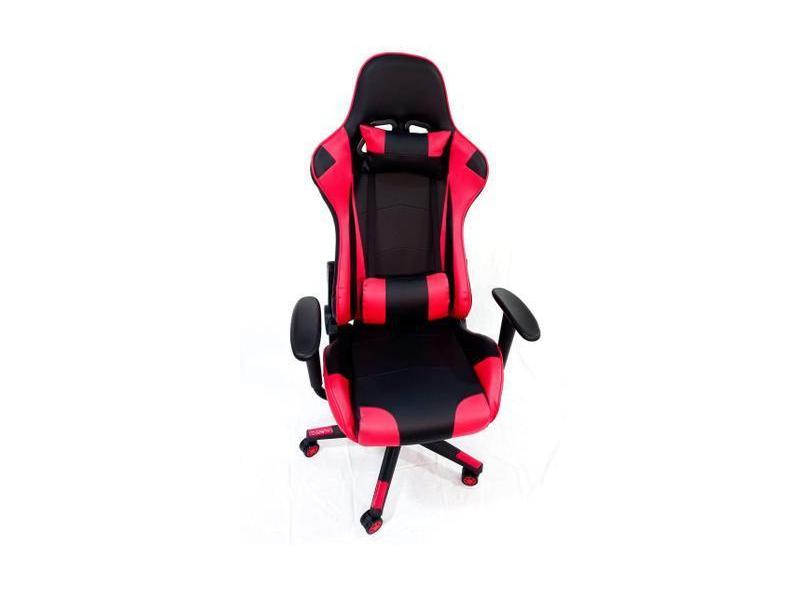 Cadeira Gamer Plus Bulk Vermelho Mecanismo Sincronizado