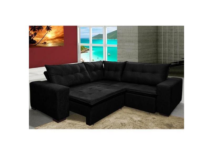 Sof De Canto Retr til, Reclin vel, Molas Cama Inbox Oklahoma com o ...