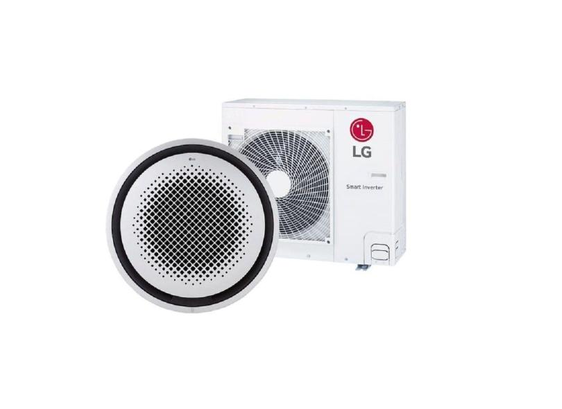 Ar Condicionado Cassete LG Round 36000 BTU/h Quente e Frio Monofásico AT-W36GYLP1 – 220 Volts