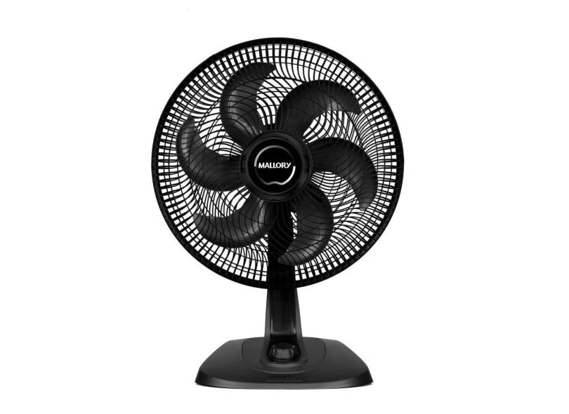 Ventilador de Mesa 40cm Mallory Turbo Fresh Pr-gr 127v Preto