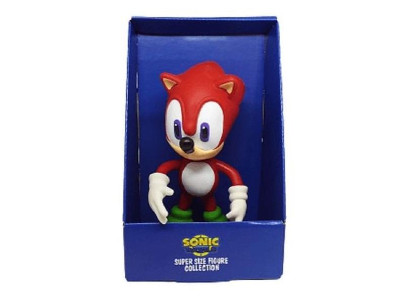 Boneco Sonic Articulado Grande Brinquedo Caixa Collection