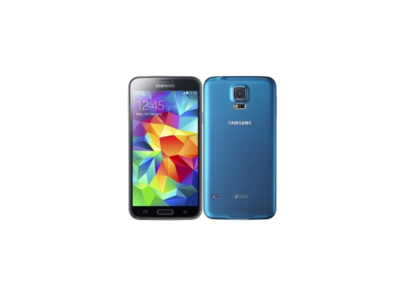Smartphone Samsung Galaxy S5 G900MD 2 Chips 16GB Android 4.4 (Kit Kat) 3G 4G Wi-Fi