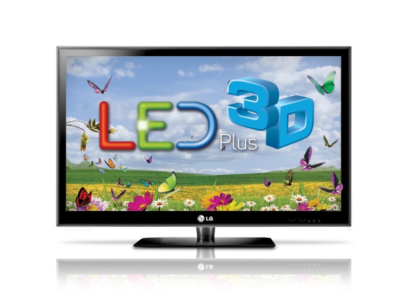 TV 55&quot; LED Full HD 3D Net Cast c/ 4 HDMI, Conversor Digital e USB - 55LX6500 - LG