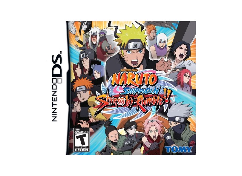 Jogo Naruto Shippuden Shinobi Rumble Atlus NDS