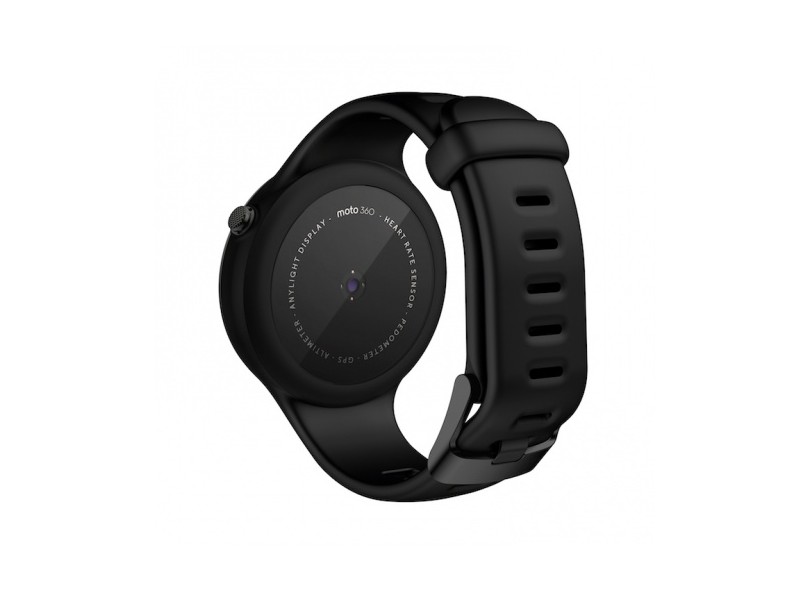 Smartwatch Motorola Moto 360 Sport Preto Bluetooth, Wi-Fi e