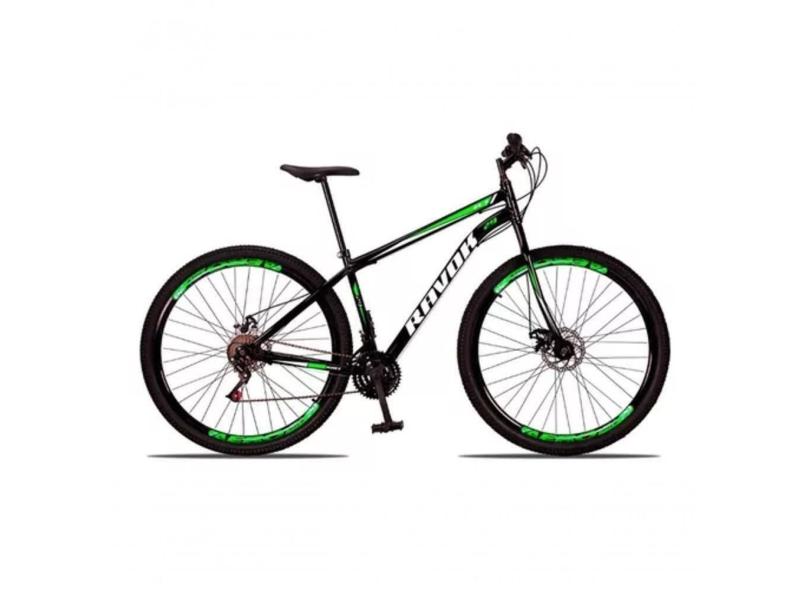 Bicicleta Bike Aço 21 Marchas Velocidades Aro 29 Cor:verde