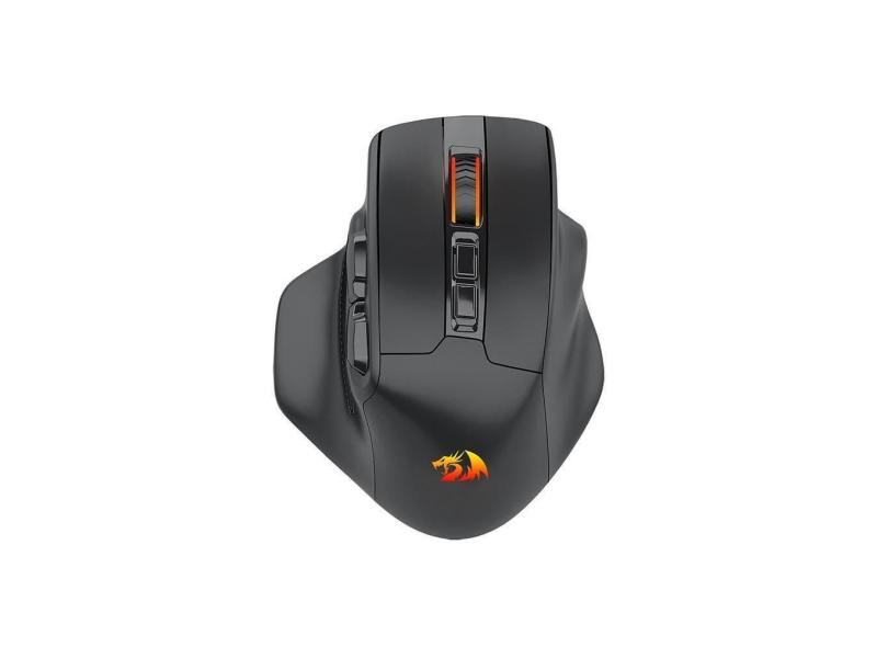 Mouse Gamer Redragon Bullseye Pro Rgb Sem Fio Preto M806