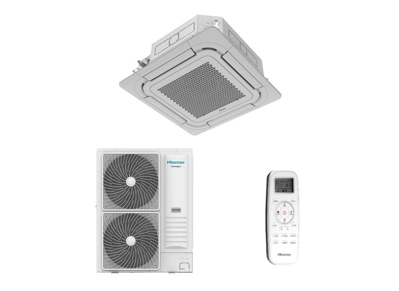 Ar Condicionado Split Cassete 4 Vias Hisense Inverter 55.000 Btus Frio 220v R-32