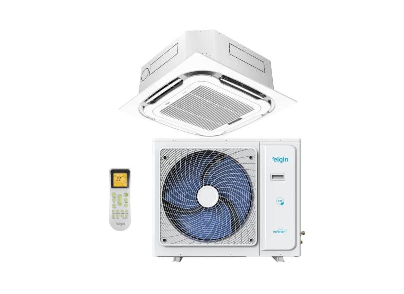 Ar Condicionado Split Cassete Inverter Elgin Plus 36000 BTUs Frio 45KDFI36C2DA - 220V