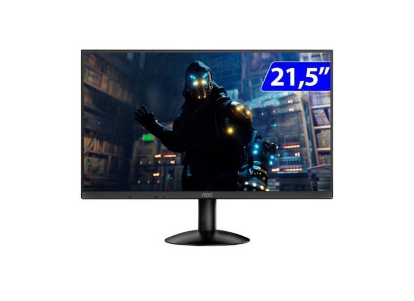 Monitor AOC 21,5" LED/FULL HD HDMI VGA Vesa 100HZ / 1MS- 22B30HM2